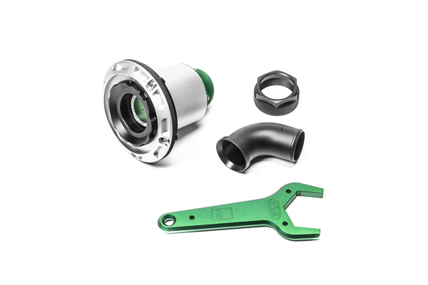 Radium Engineering — Radium Engineering Remote Mount Vented Female Dry Break 1.5in Elbow
DRY BREAK FEM REM - view 3
